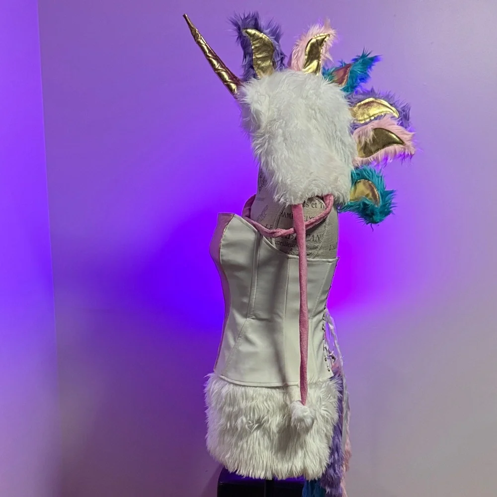 Fantasy Unicorn FULL Costume Large - Picture 2 of 16